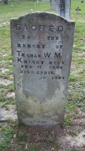 Thomas W M Knight