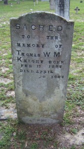 Thomas W M Knight